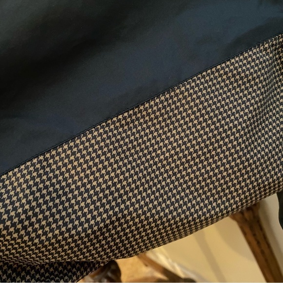 Vintage FOOTJOY Men Black Brown Houndstooth Golf Jacket Size XL - Picture 7 of 10